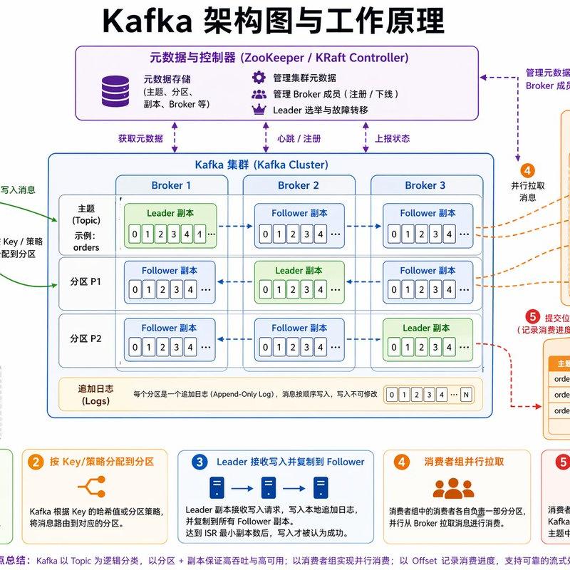 Kafka 架构图