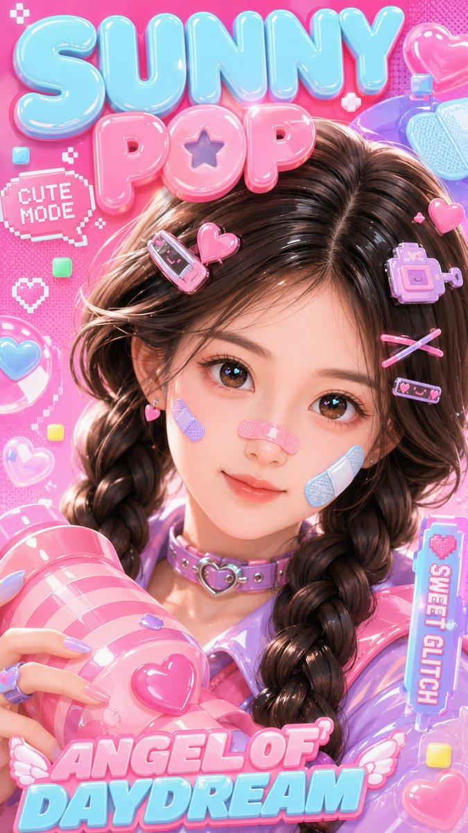 3D Kawaii Y2K 人像转换