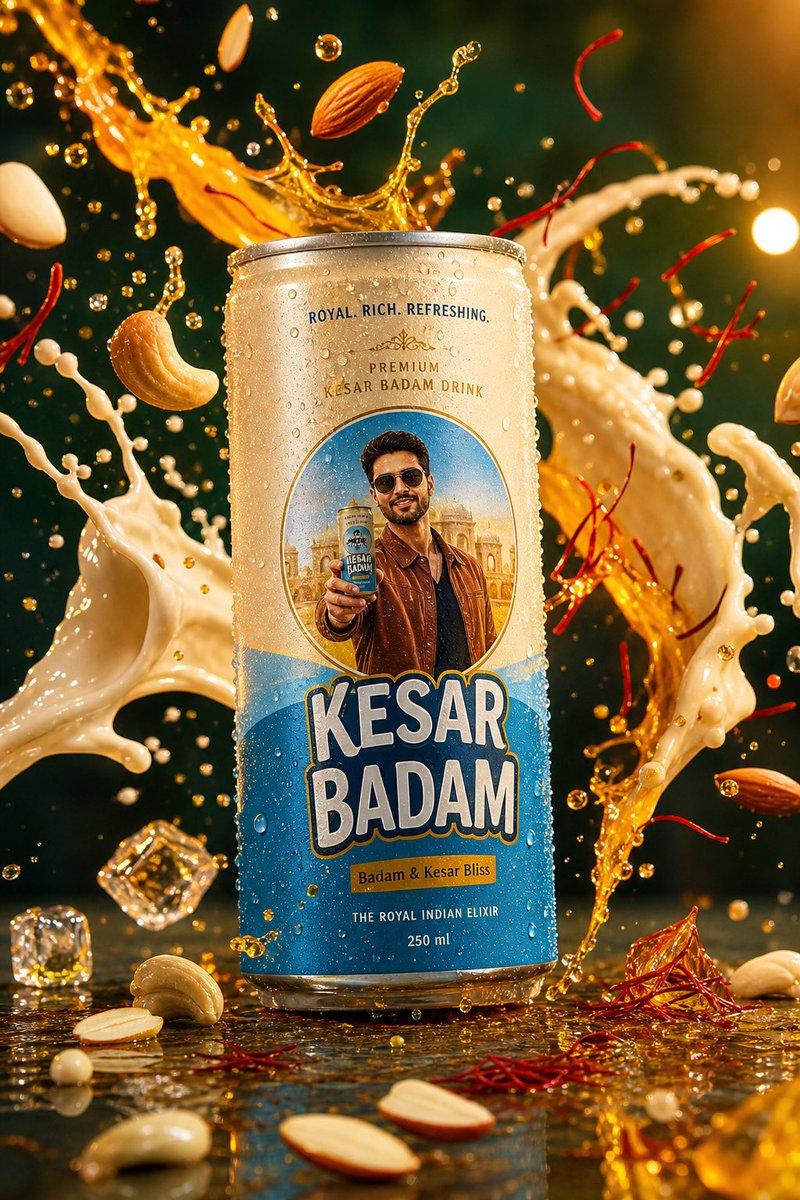 Kesar Badam 饮品摄影