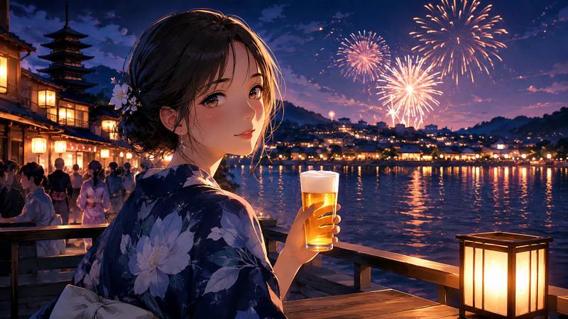 京都夏日祭烟火