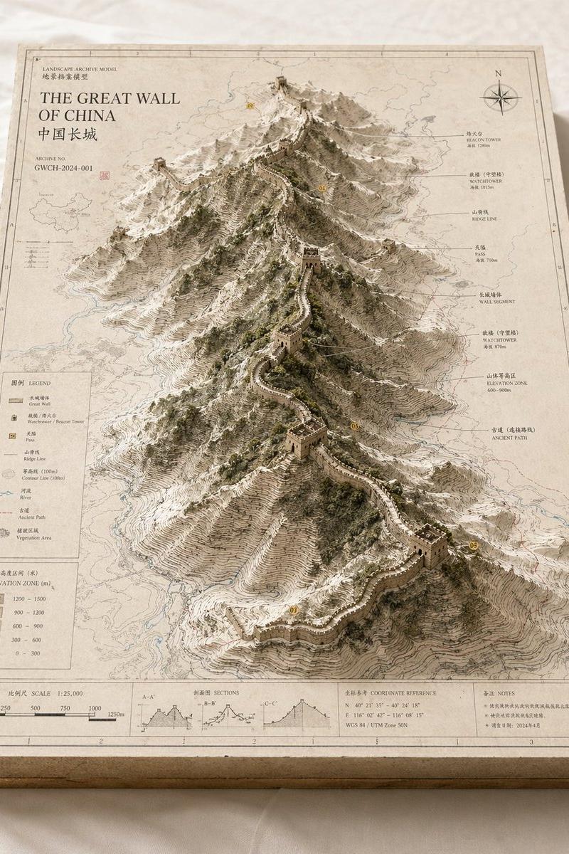 景观档案模型模板