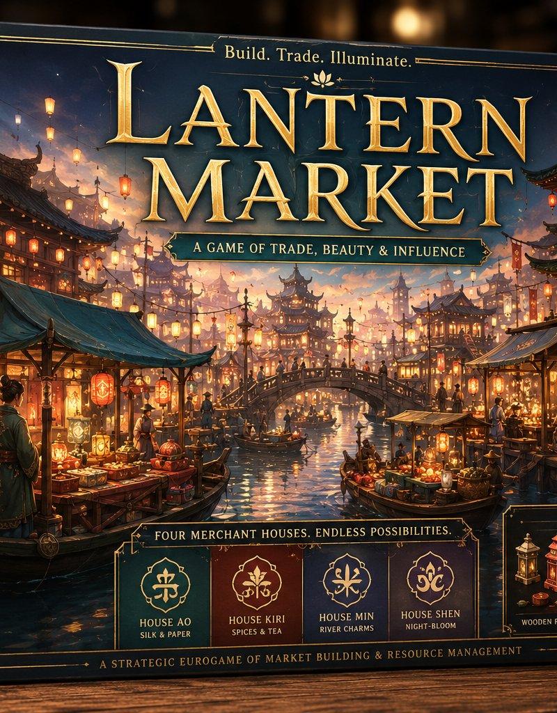 Deluxe Lantern Market 桌游盒