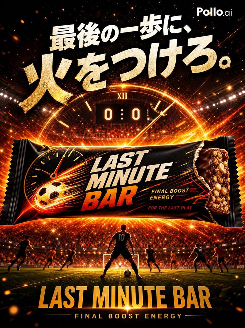 Last Minute Bar 足球广告海报