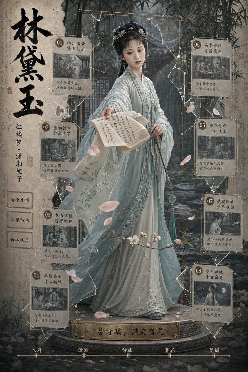 林黛玉古装剧海报