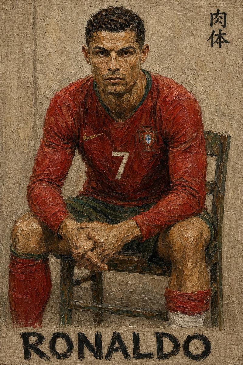 Lucian Freud 风格运动肖像