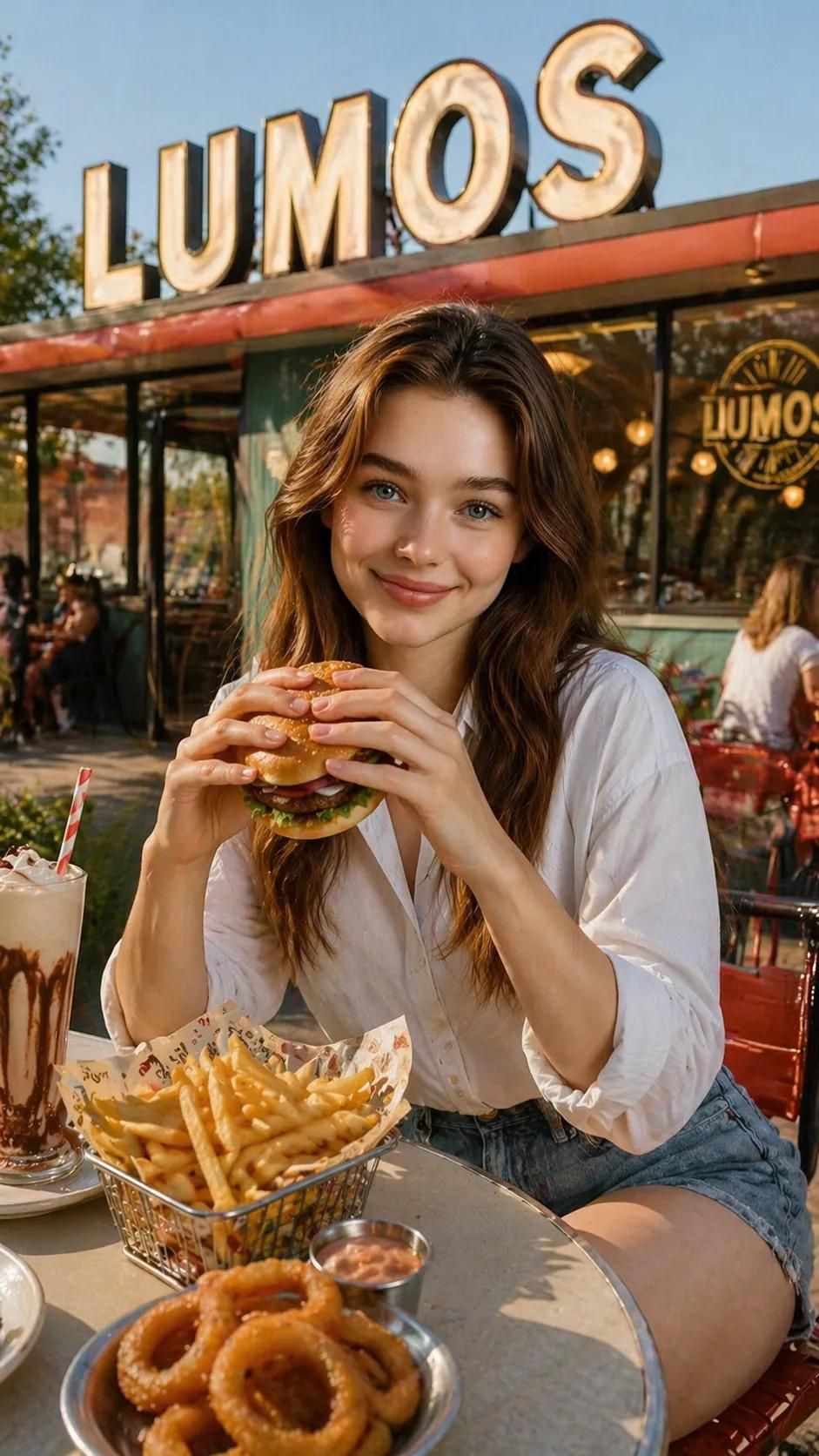 Dining at LUMOS Restaurant