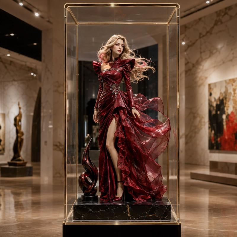 Luxury Museum Acrylic Case Visual