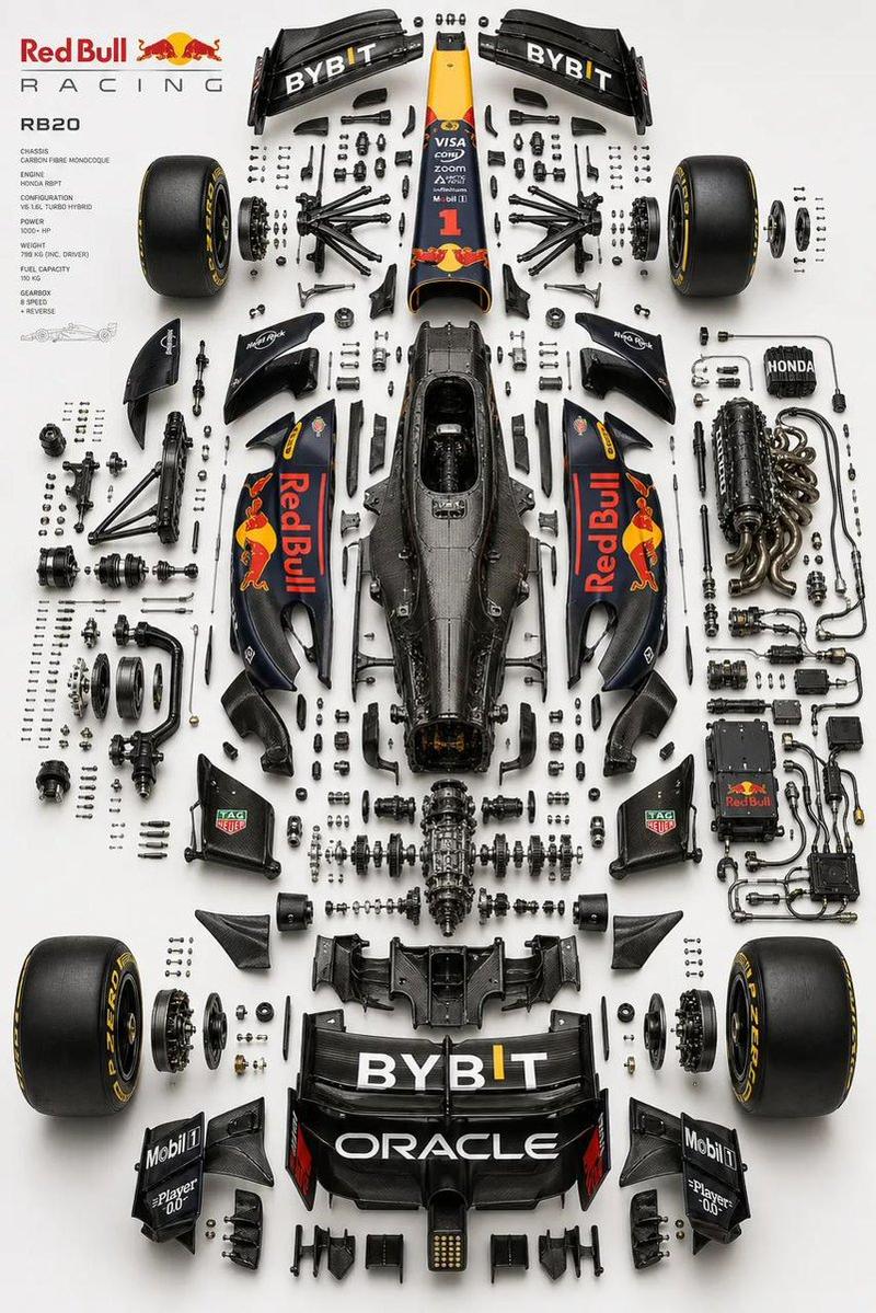 Luxury Automotive Exploded Diagram
