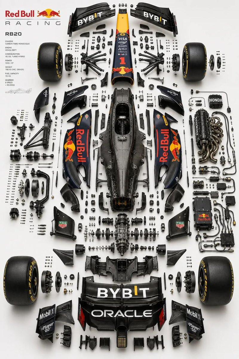 Luxury Automotive Exploded Diagram