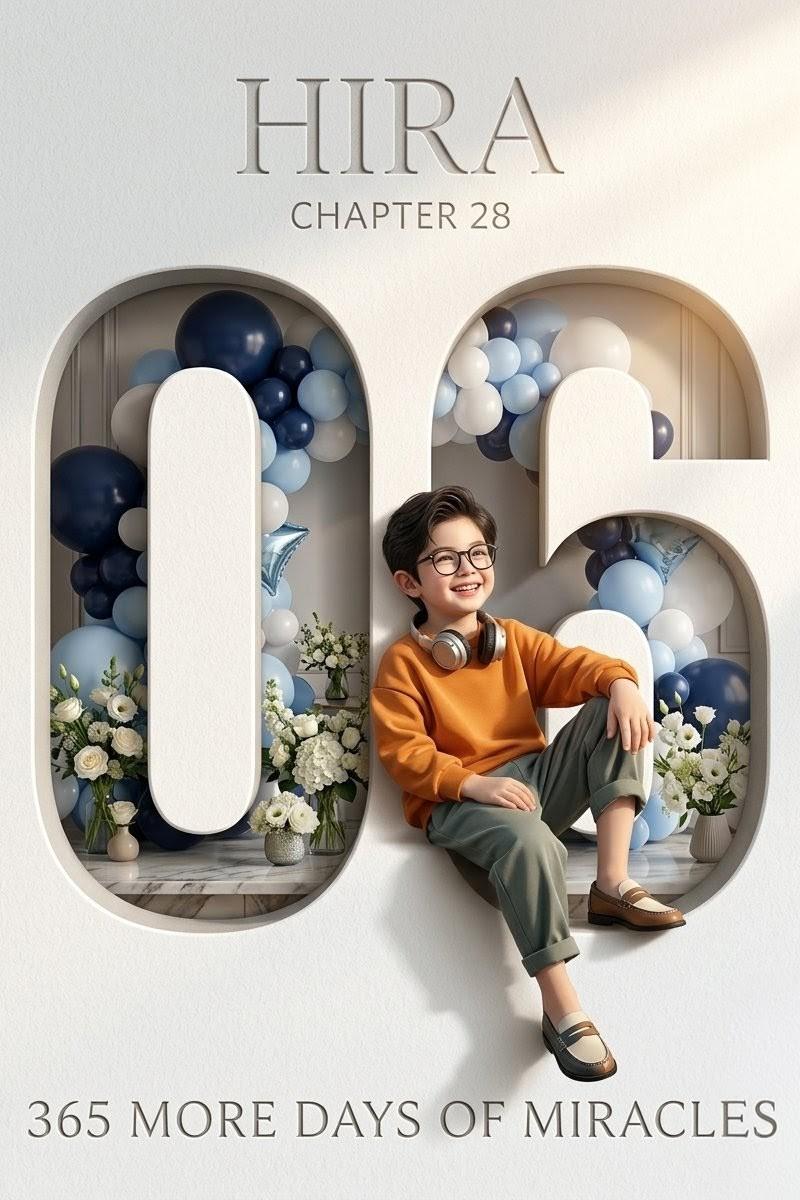 奢华 6 岁生日海报
