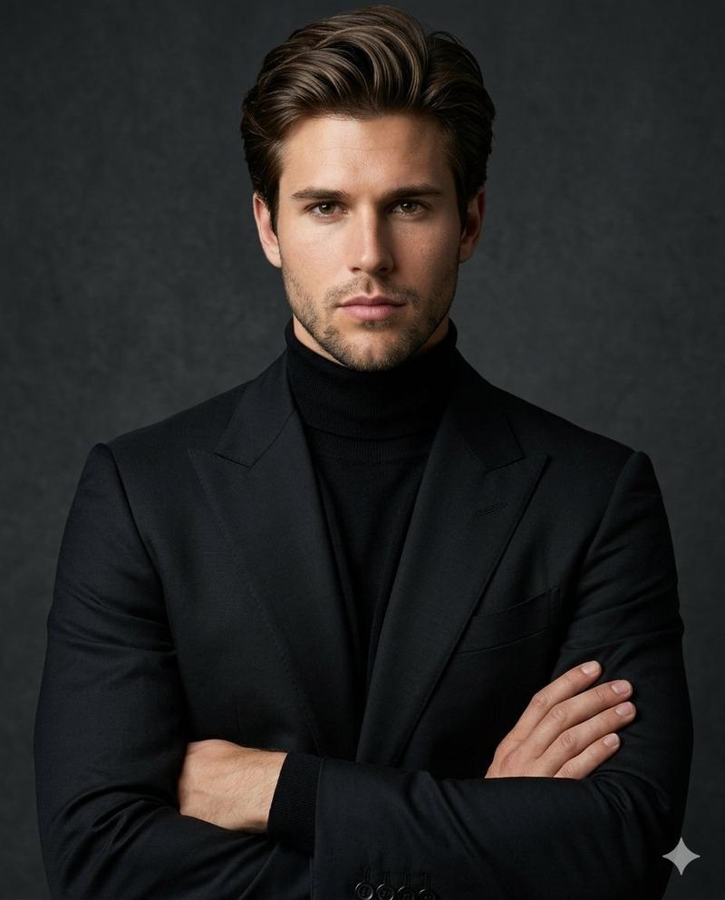 Luxury Editorial Identity Portrait