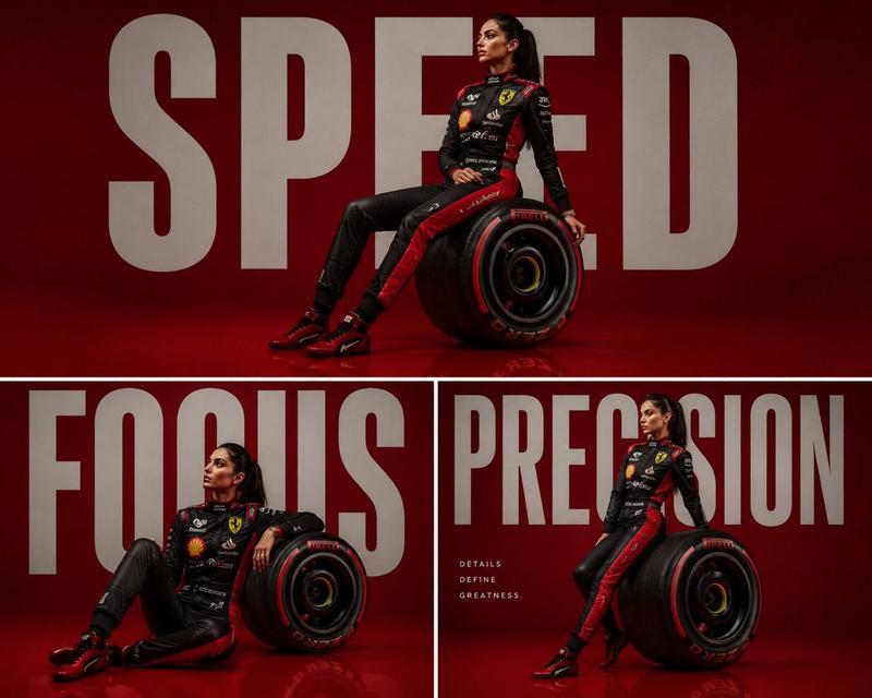 奢华一级方程式 (Formula 1) 三联画海报