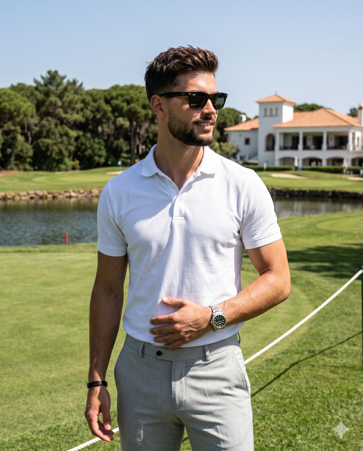 Luxury Golf Course Fairway Portrait