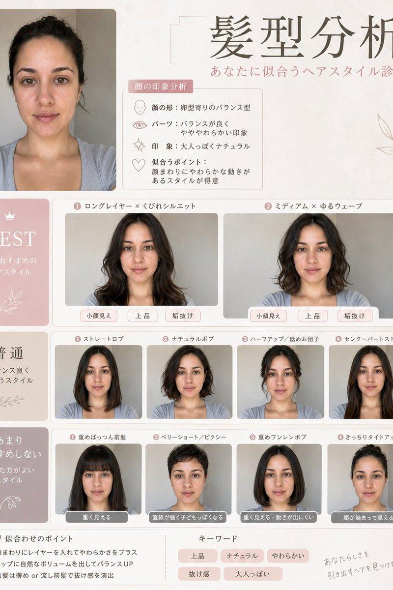 专业发型与妆容分析指南