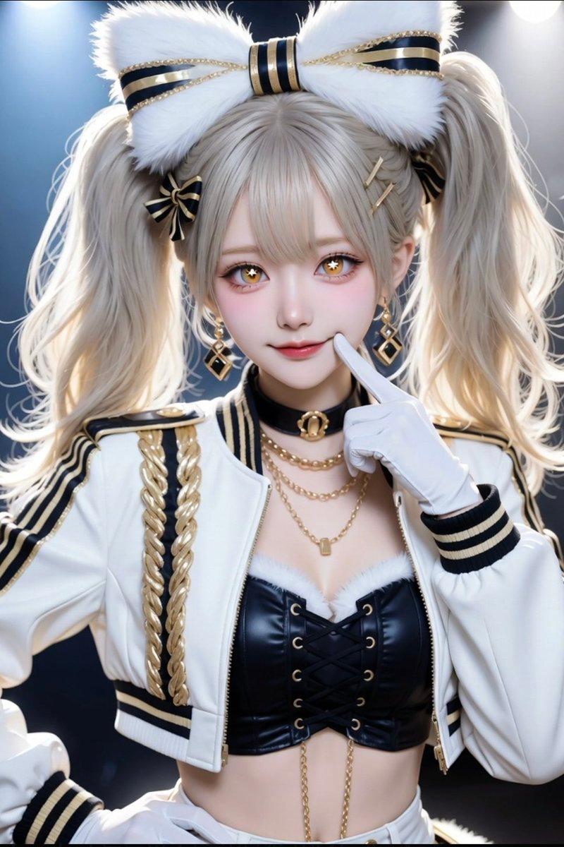 奢华偶像 Cosplay 肖像