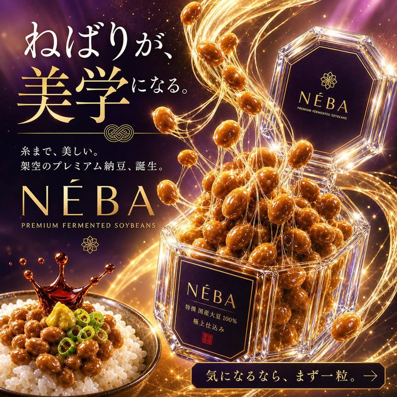 Luxury Natto Product Banner
