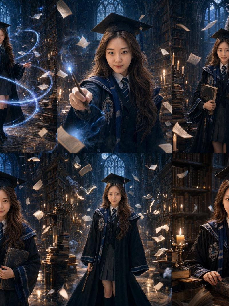 魔法学院毕业肖像系统