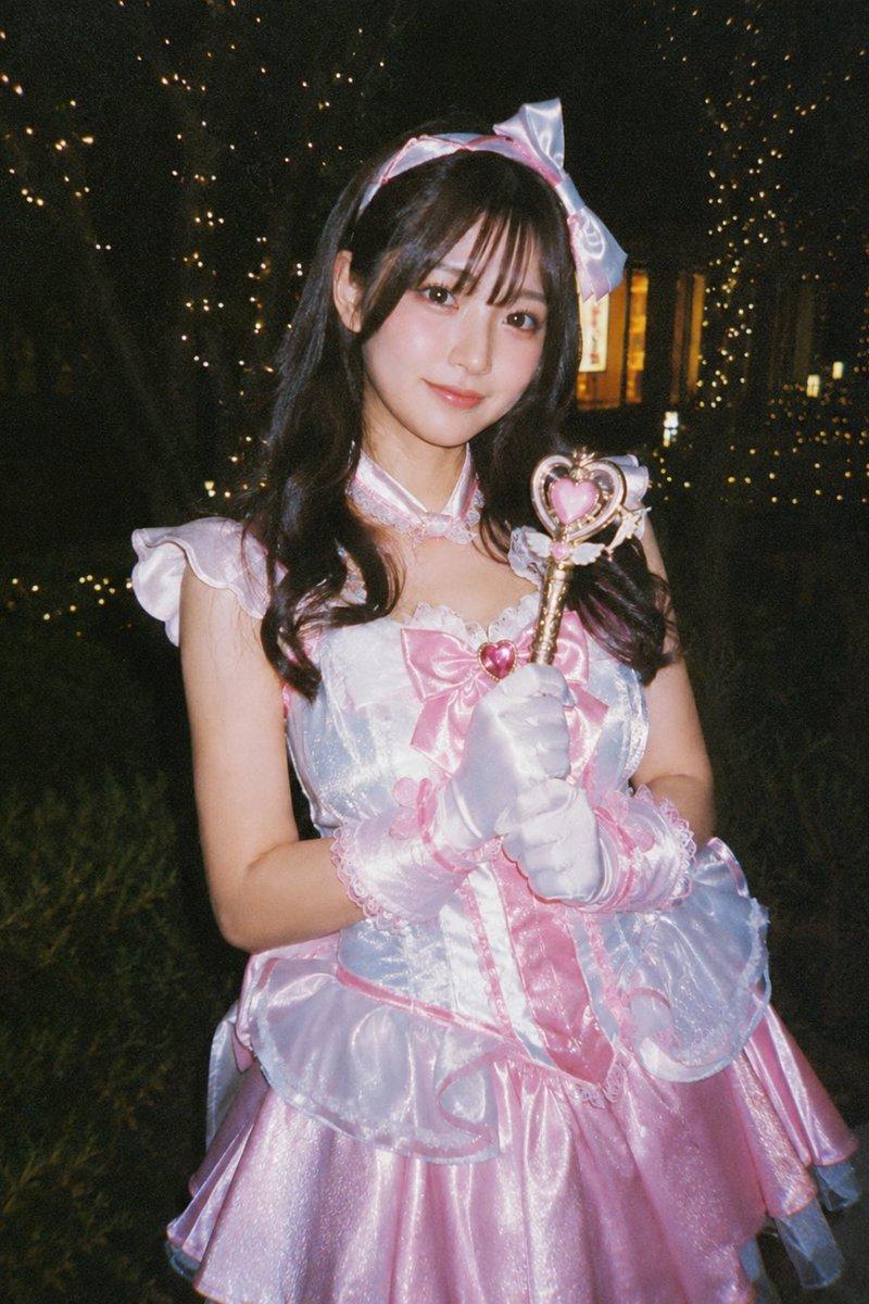 一次性胶片相机风格魔法少女 Cosplay
