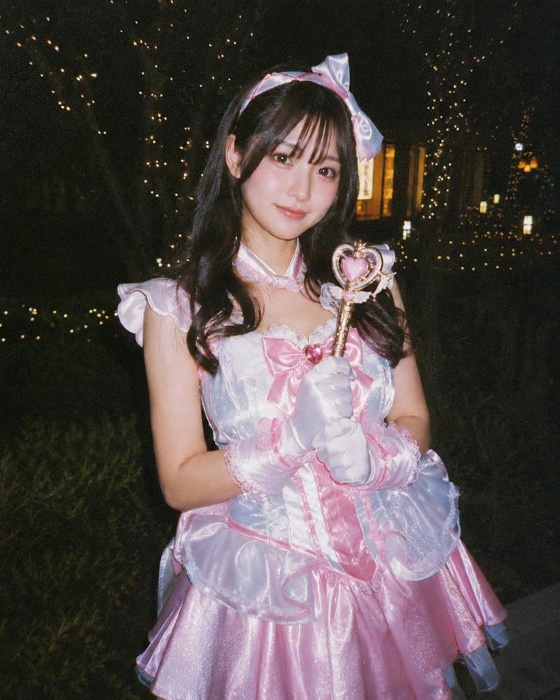 一次性胶片相机风格魔法少女 Cosplay