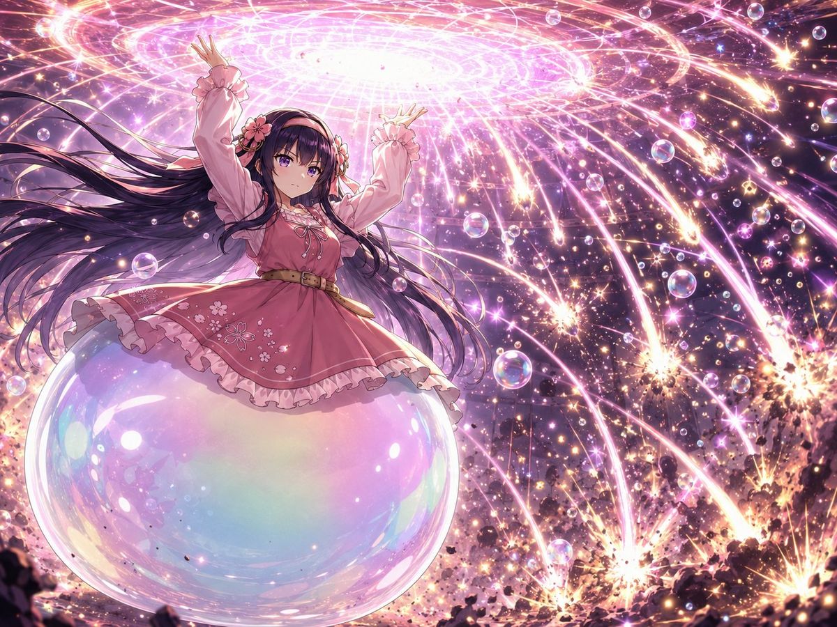 Magical Girl Starstorm on Bubble