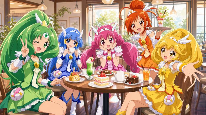 魔法少女甜品咖啡馆场景