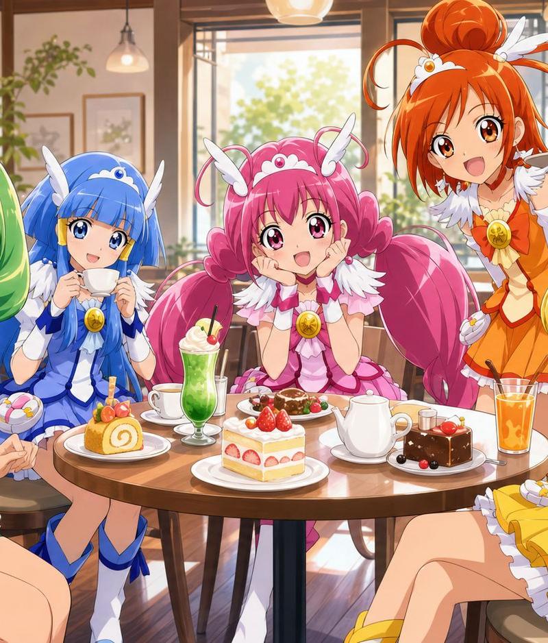 魔法少女甜品咖啡馆场景