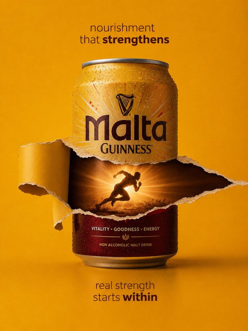Malta Guinness 力量主题广告