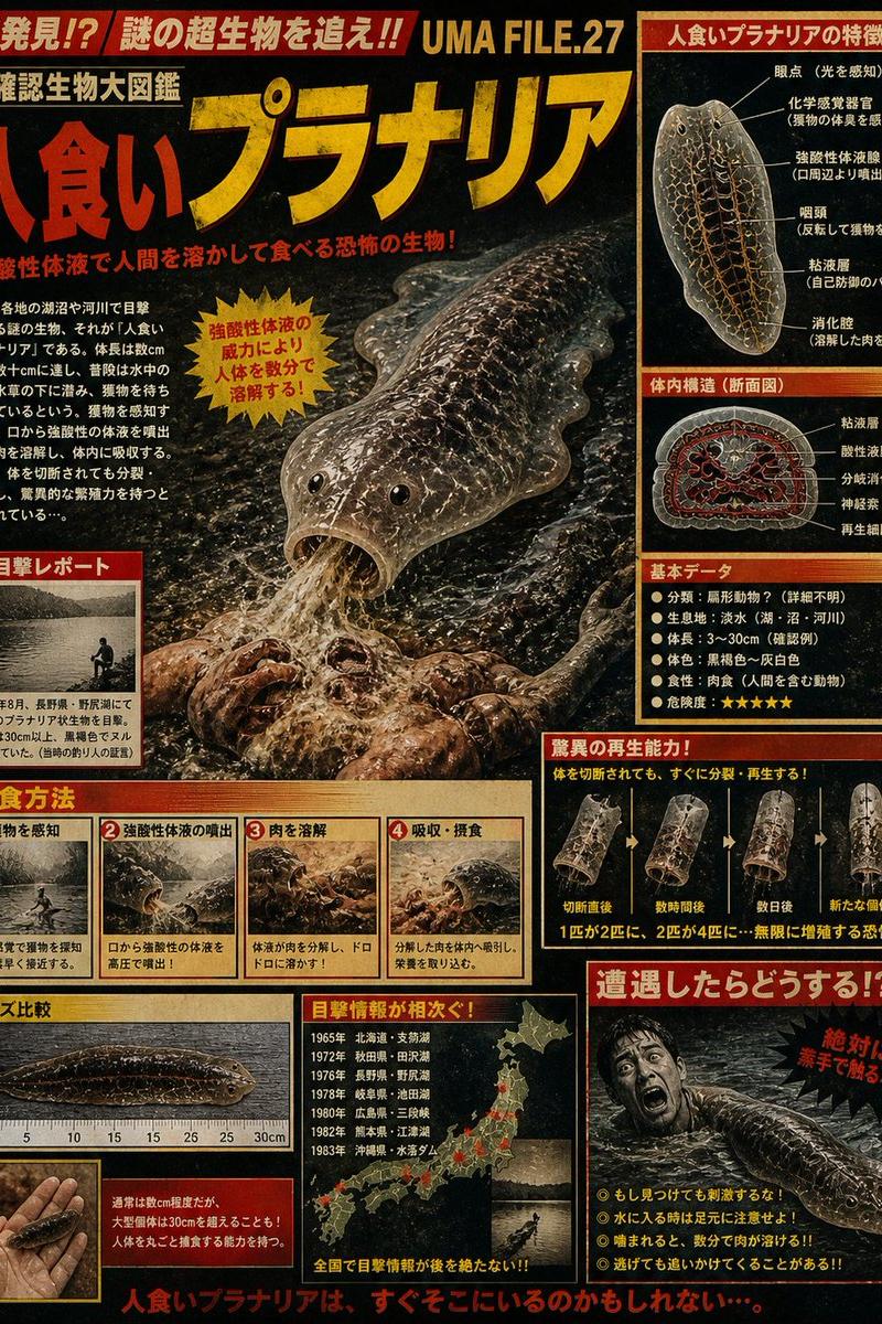 复古食人涡虫档案