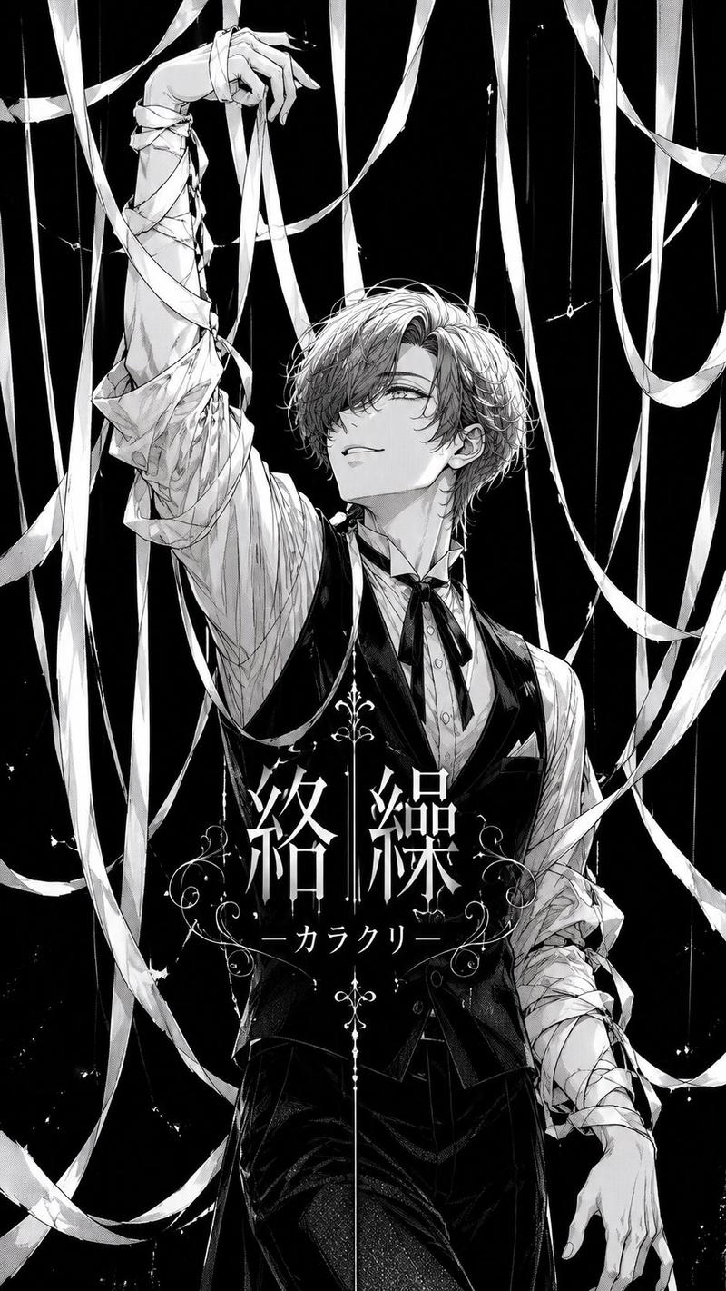 黑白木偶漫画封面