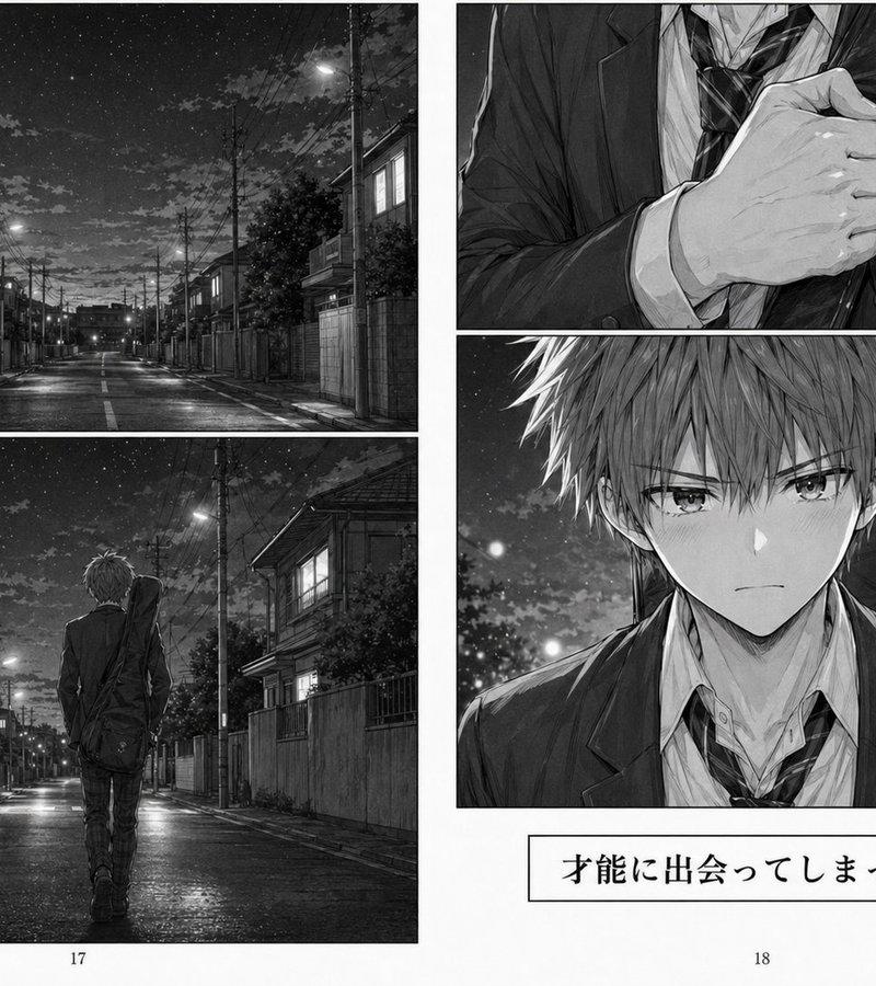 忧郁夜街漫画跨页