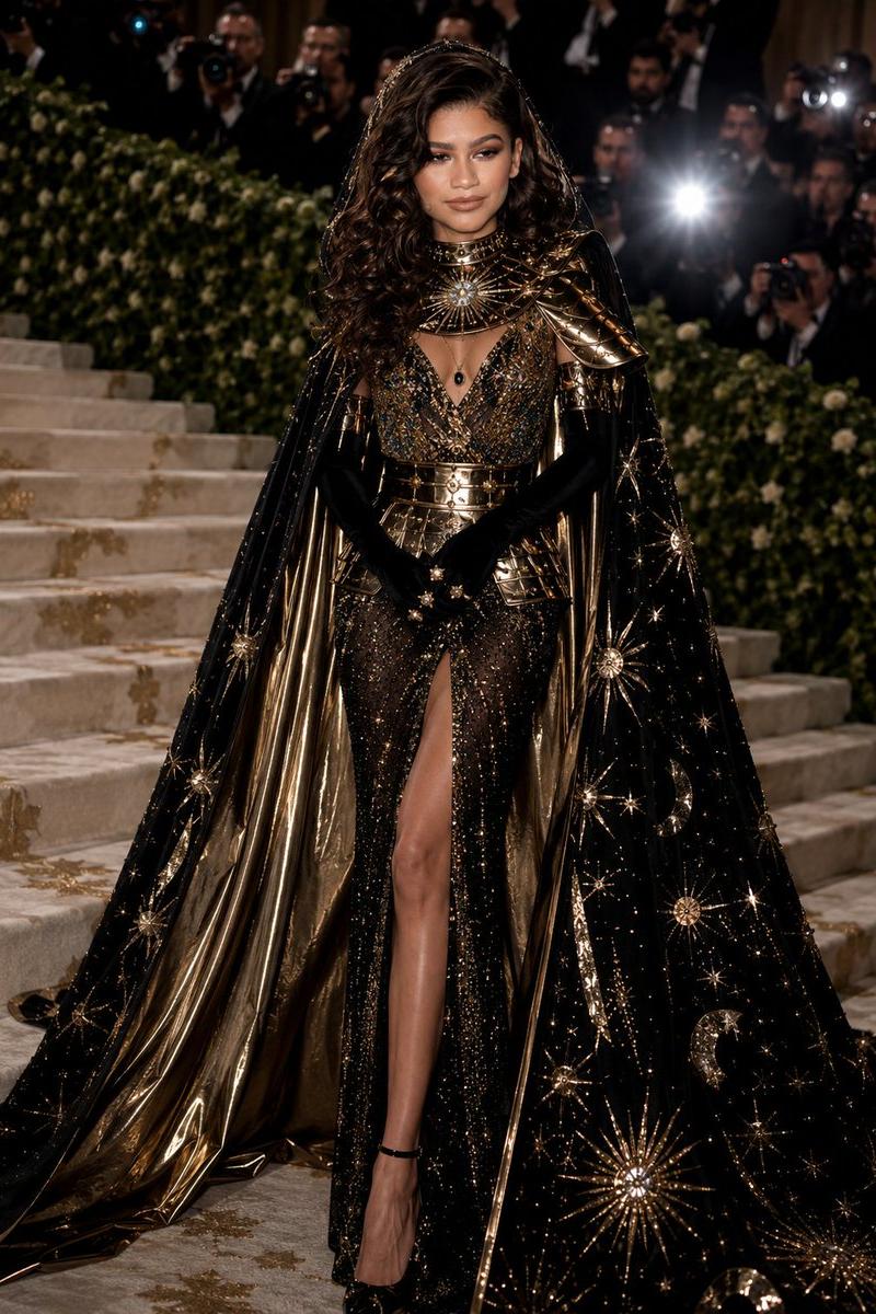 Zendaya Met Gala 时尚摄影