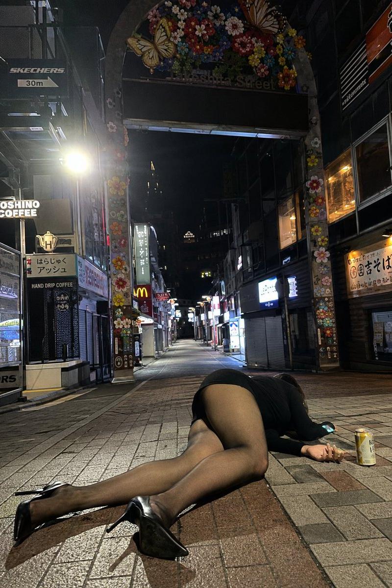 午夜街道 iPhone 随手拍