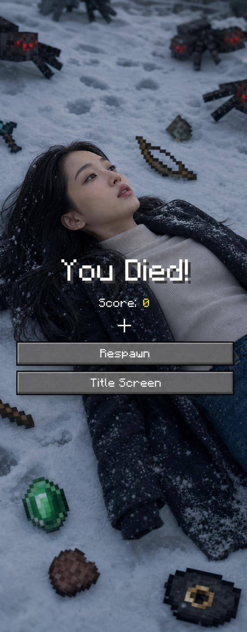 Minecraft 死亡界面肖像