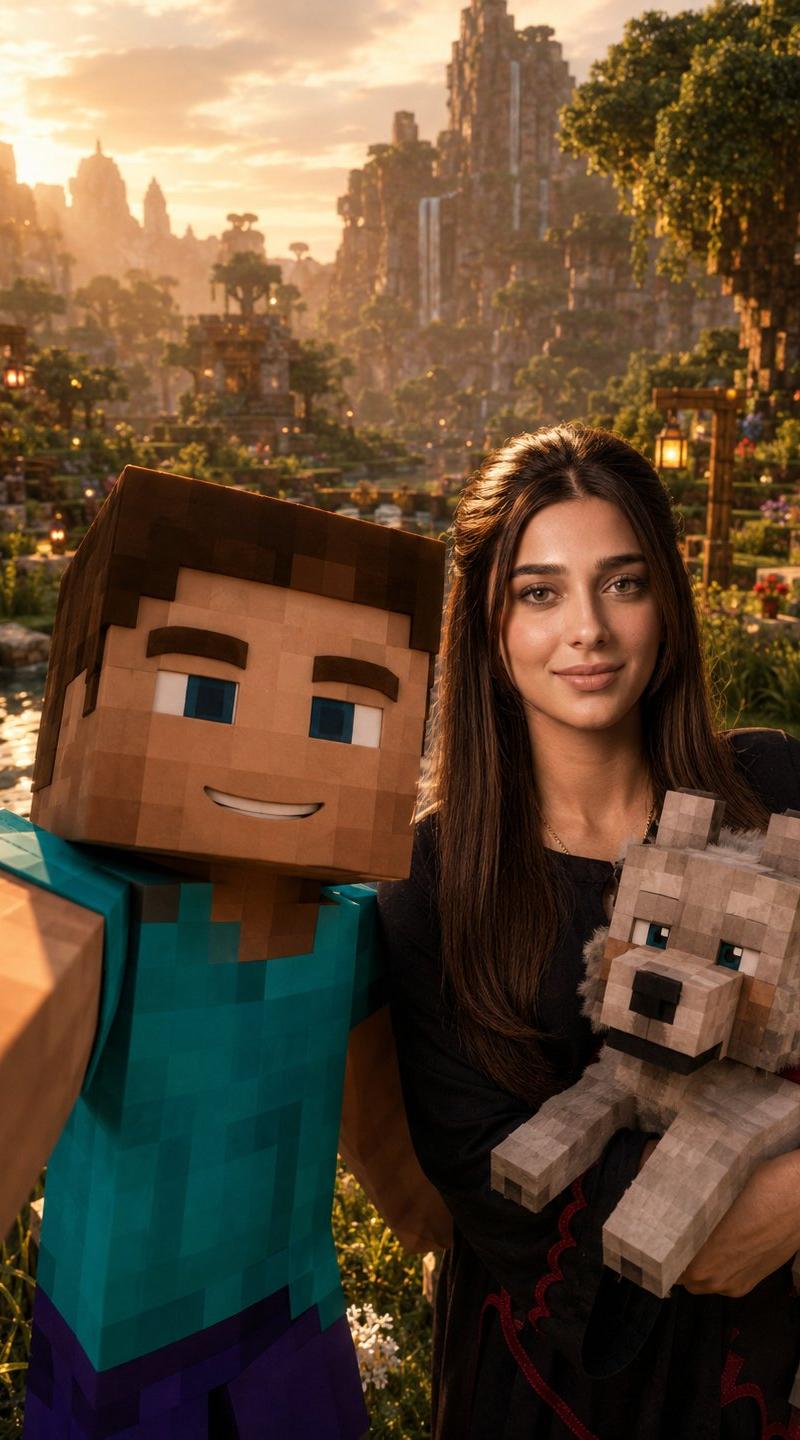 Minecraft 自拍照片集成