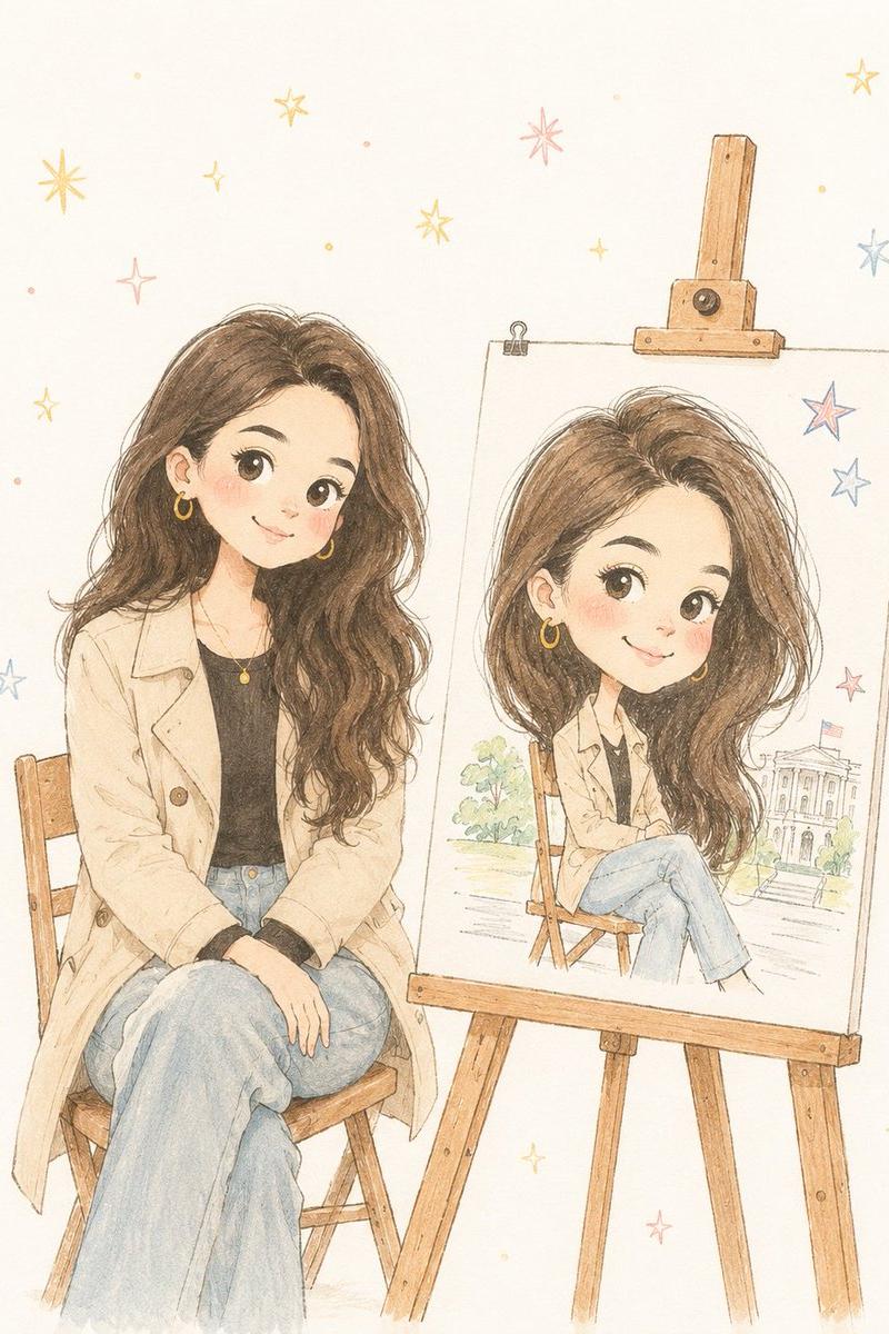 极简手绘儿童插画