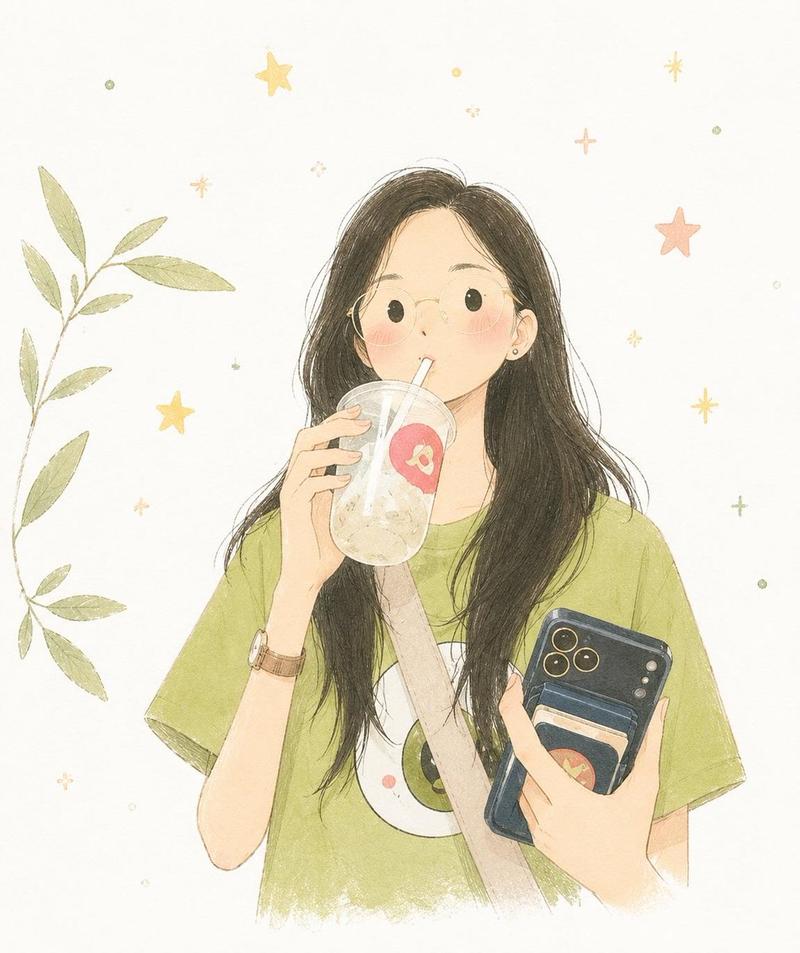 斯堪的纳维亚极简风格儿童插画