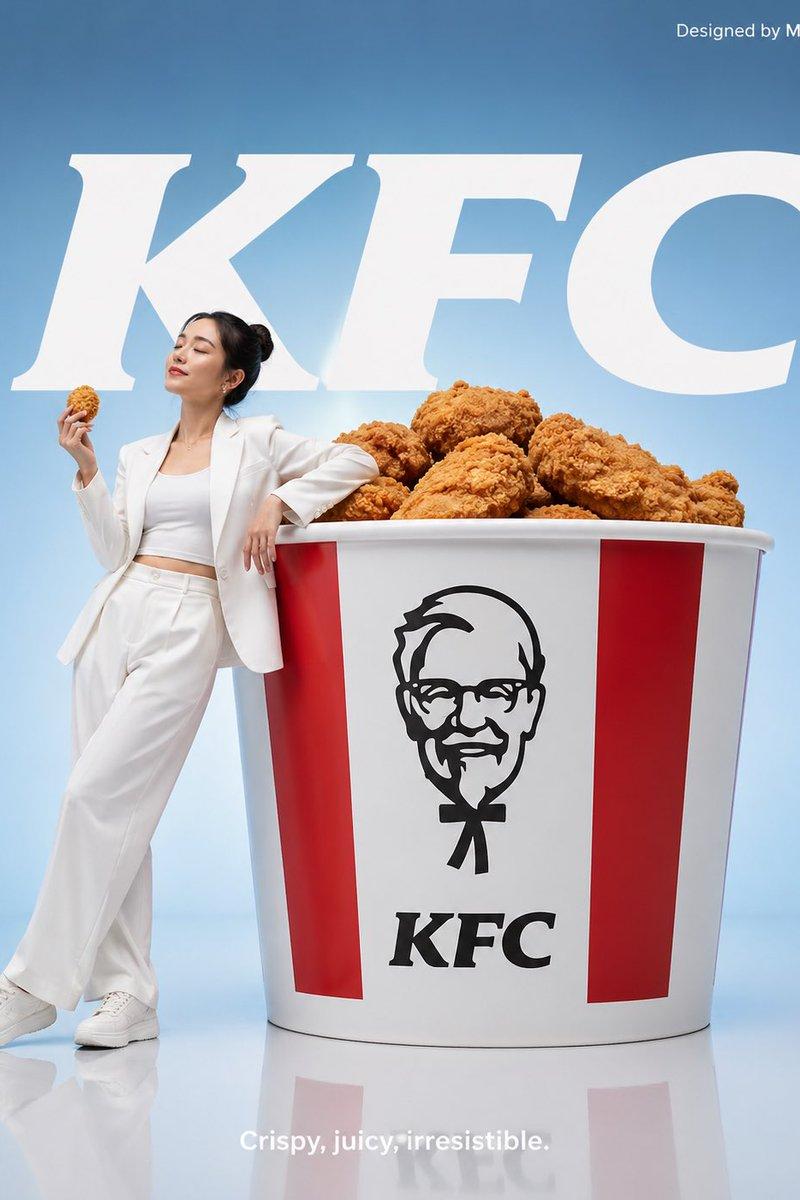 极简主义 KFC 商业广告