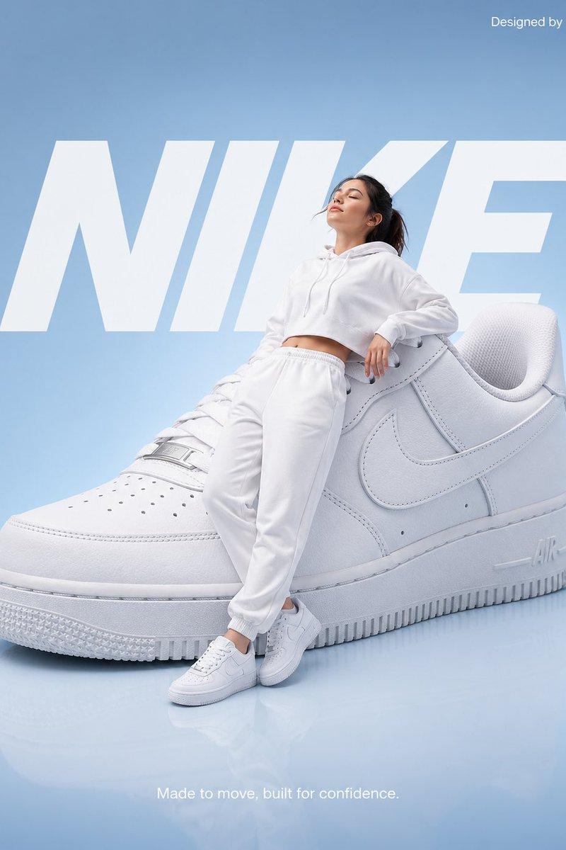 极简 Nike 时尚广告