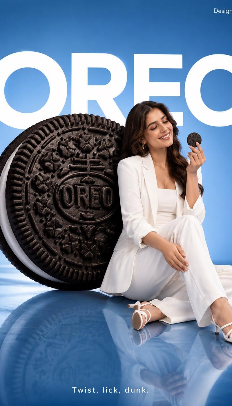 极简风 Oreo 商业广告