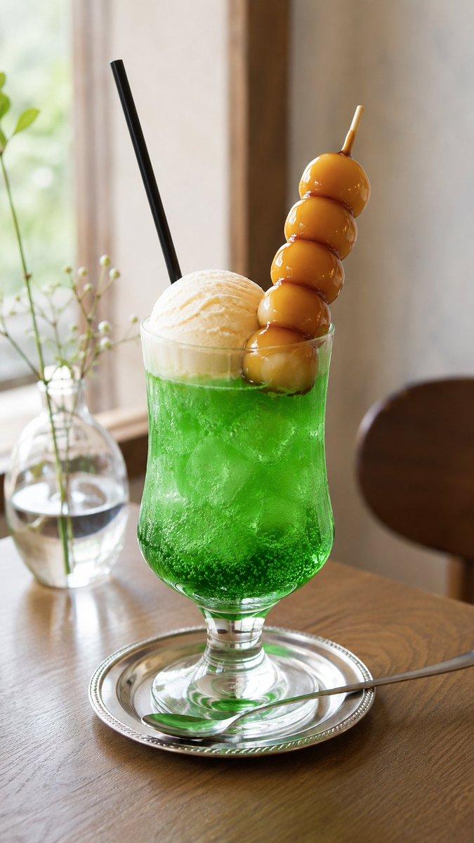 御手洗团子奶油苏打