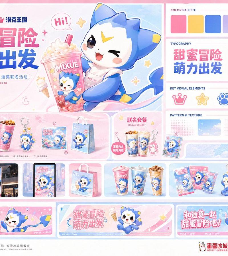 MIXUE Dimo 联名品牌项目