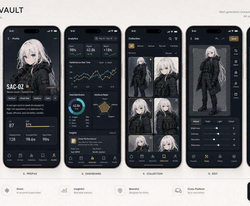 下一代移动应用 UI 展示