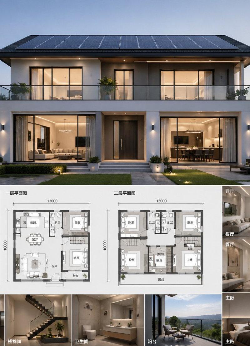 现代别墅建筑项目