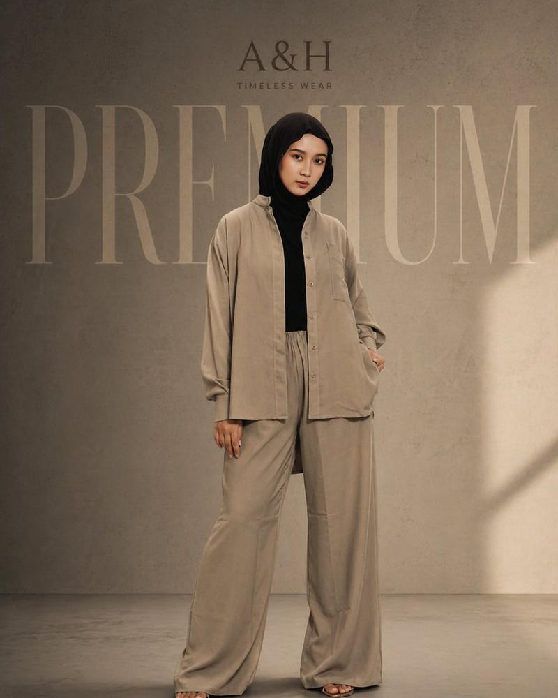 Modest Fashion Studio 杂志大片提示词