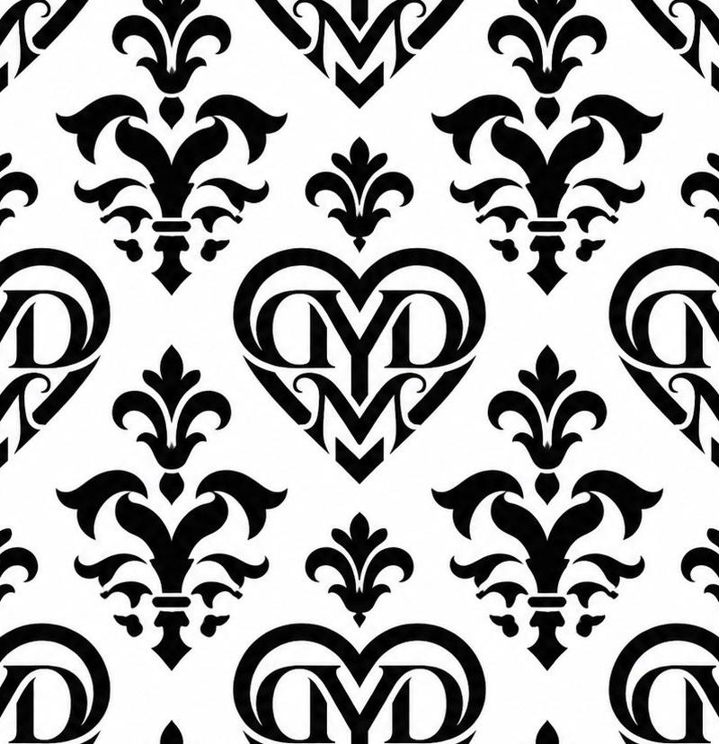 Monogram 大马士革纹样色板