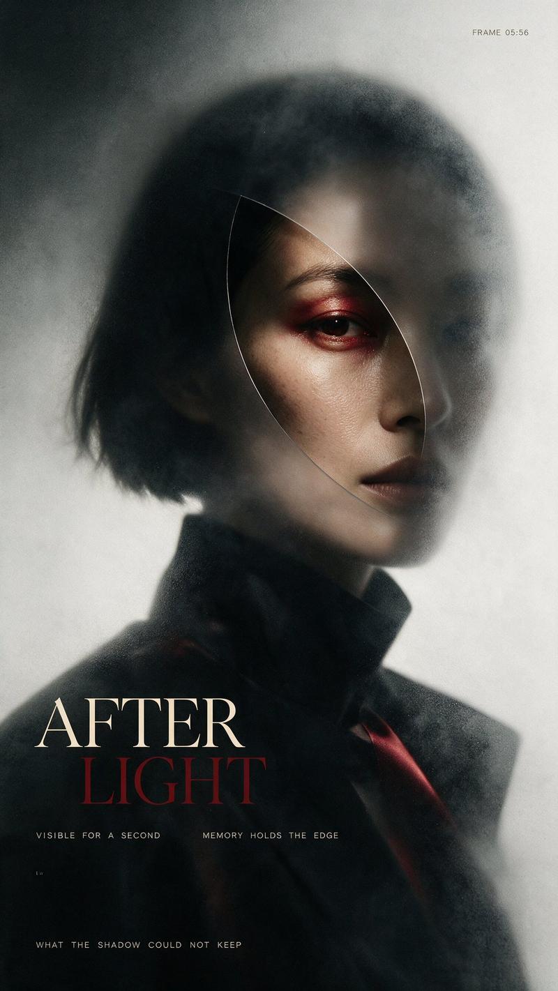 After Light 情绪化时尚海报
