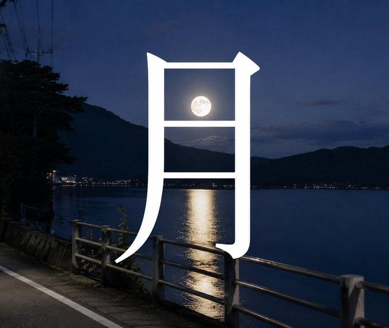 月字湖畔之夜