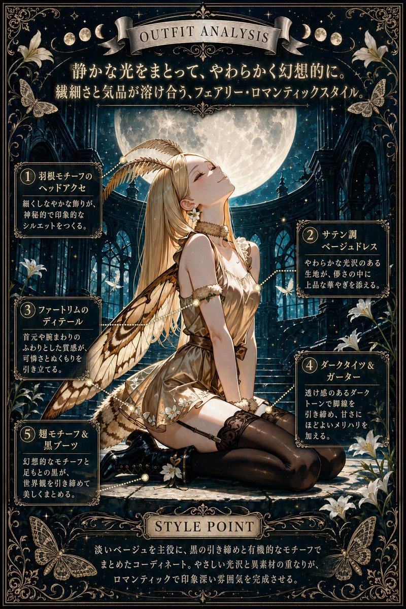 月光仙子服装解析海报