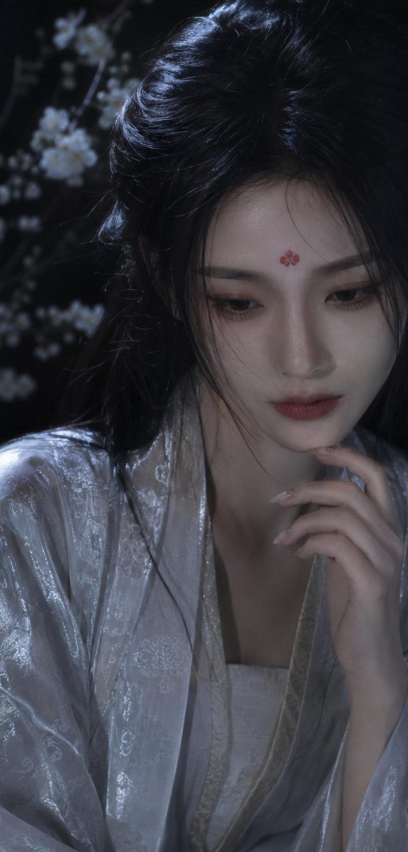 月下仙侠汉服肖像