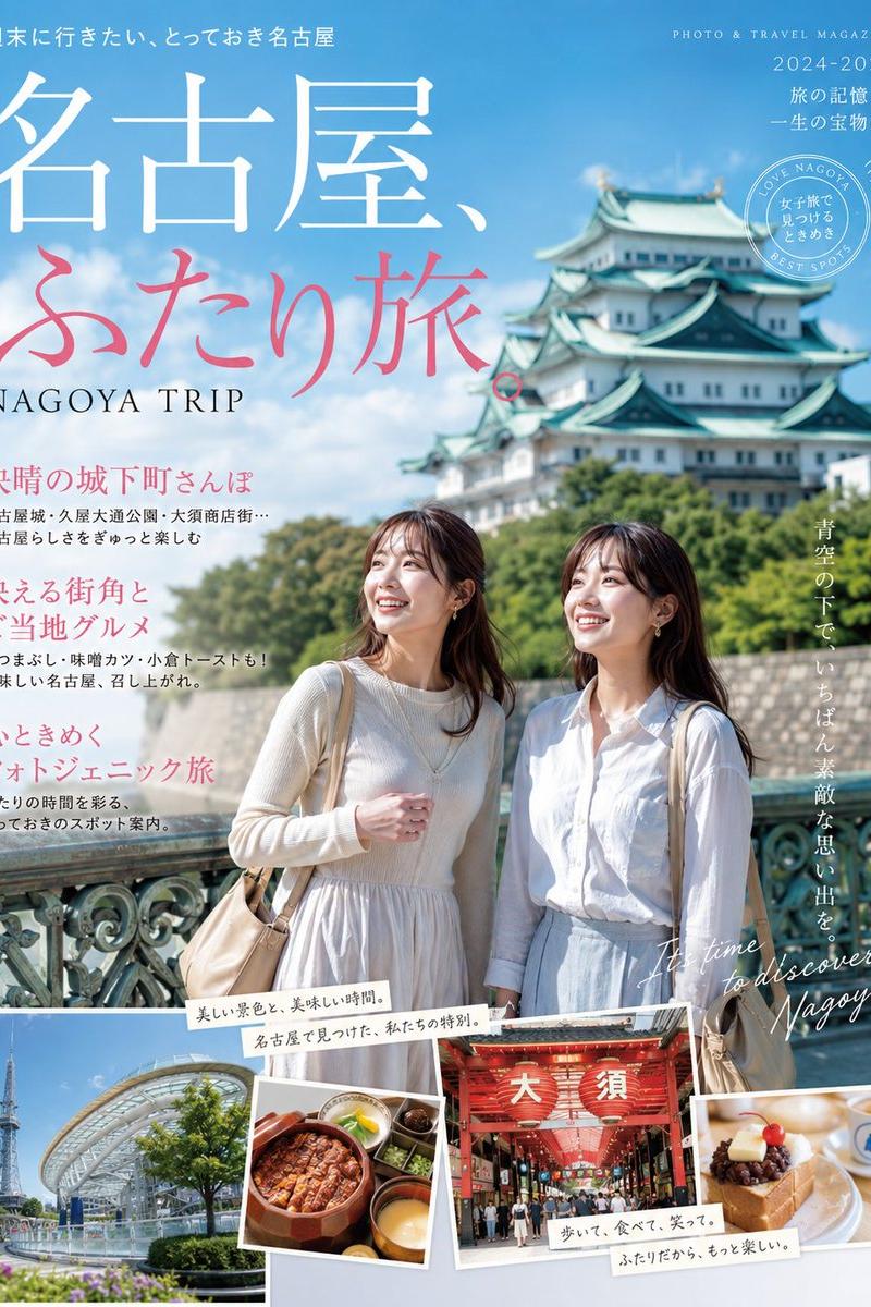 名古屋女子旅杂志封面